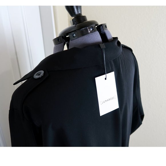 Junarose Women's Jrkaiza Ls Trench - S Coat - Picture 3 of 8